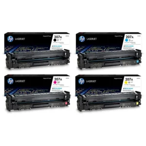 HP 207A Original 4 Colour Toner Cartridge Multipack