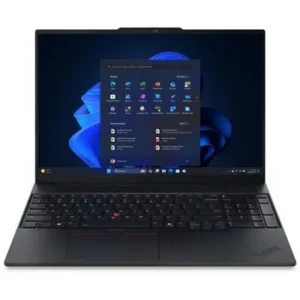 Lenovo ThinkPad E16 G3 Intel Core Ultra 7 256V 16GB 512GB SSD 16" WUXGA Display Backlit KB Fingerprint Reader Dos Black (Official Warranty)