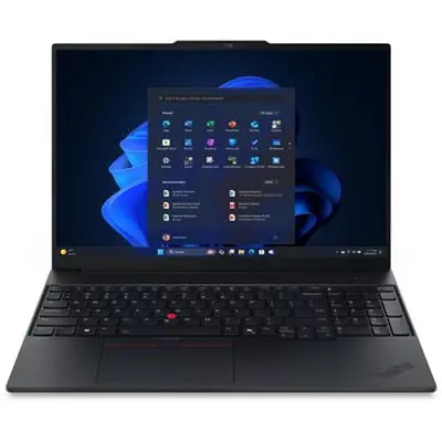 Lenovo ThinkPad E16 G3 Intel Core Ultra 7 256V 16GB 512GB SSD 16" WUXGA Display Backlit KB Fingerprint Reader Dos Black (Official Warranty)