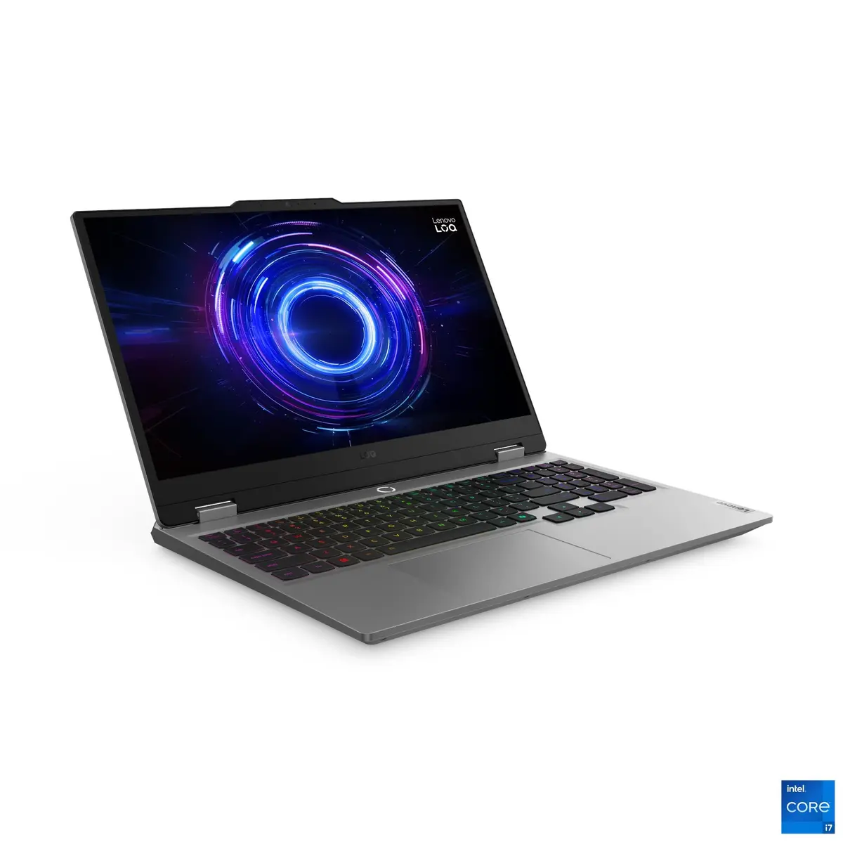 Lenovo LOQ 15IRX10 Intel Core i7 14th Gen 16GB D5 1TB SSD 15.6" FHD IPS 144Hz Display NVIDIA RTX 5050 8GB Graphics White Backlit KB Dos Luna Grey - Image 5