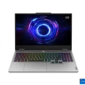 Lenovo LOQ 15IRX10 Intel Core i7 14th Gen 16GB D5 1TB SSD 15.6" FHD IPS 144Hz Display NVIDIA RTX 5050 8GB Graphics White Backlit KB Dos Luna Grey